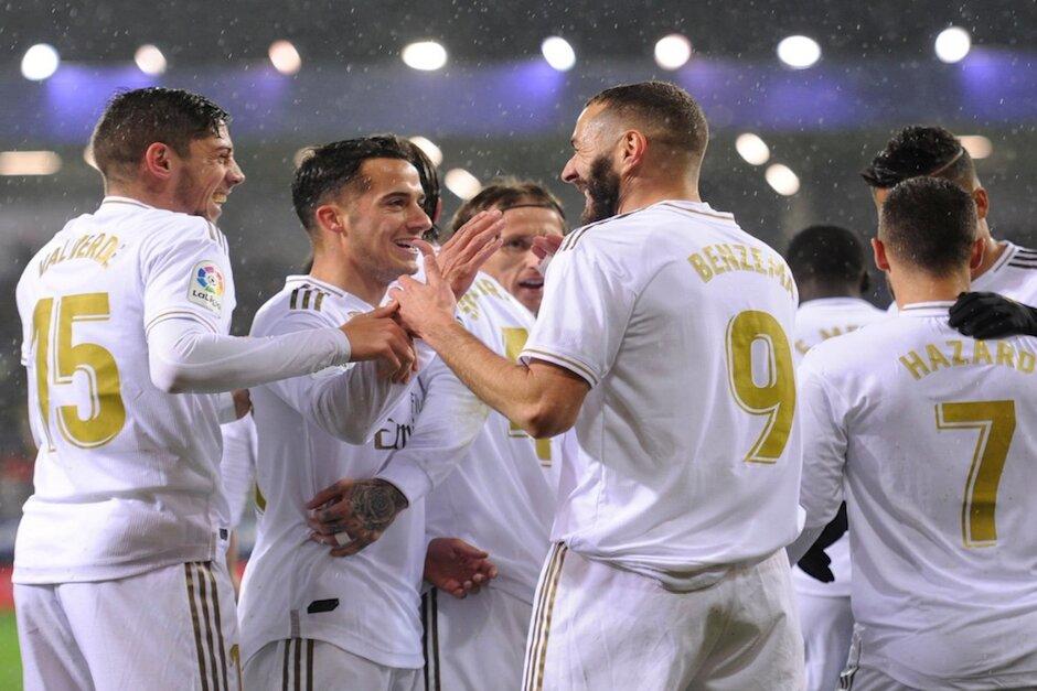 El Real Madrid no tuvo piedad del Eibar y lo goleo 4-0. (Foto: AFP) 