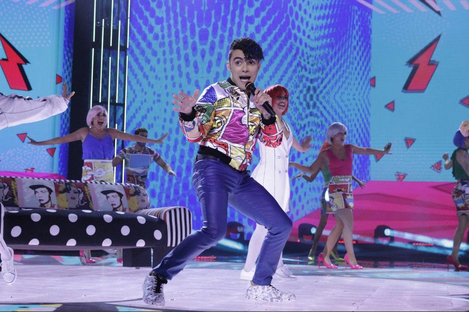 El representante de Guatemala puso a bailar a todo el mundo con su interpretación. (Foto: La Academia)