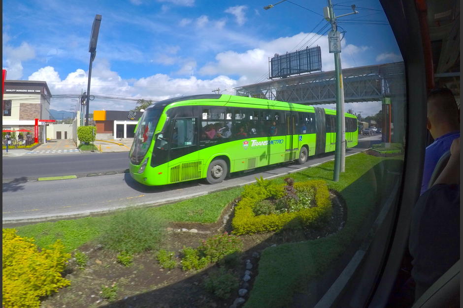 El Transmetro se ha convertido en una solución a la problemática del transporte público en la ciudad de Guatemala. (Foto: Fredy Hernández/Soy502)