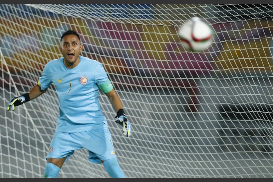 Keylor Navas tuvo mucho trabajo durante el partido de Costa Rica ante Haití. (Foto: AFP)