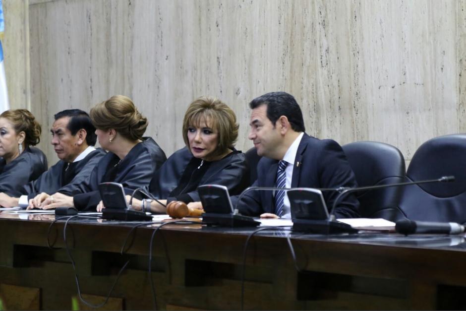 Valdés ya fue presidenta de la CSJ, pero la CC anuló su elección. (Foto: Archivo/Soy502)