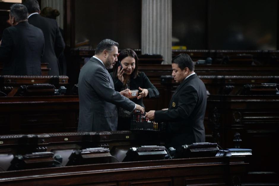 El Congreso compró fiambre para los diputados este martes. (Foto: Wilder López/Soy502)