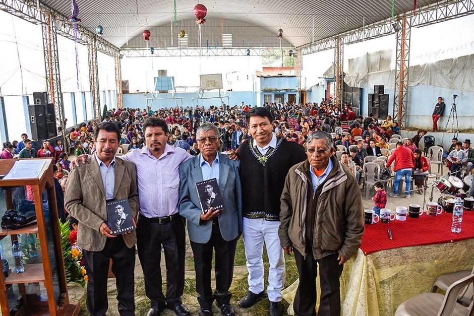 Marcos Andrés Antil lanzó su libro "Migrante" en su natal Huehuetenango. (Foto: Marcos Andrés Antil)&nbsp;