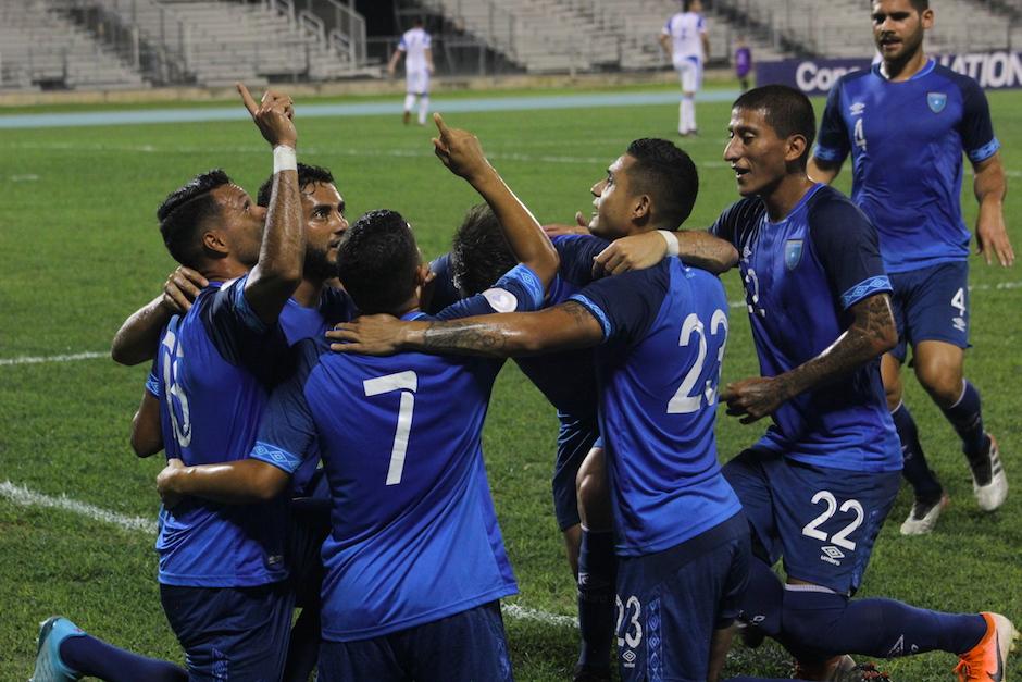 Guatemala goleó 5-0 a Puerto Rico en Mayagüez. (Foto: Javier del Cid/ACD)