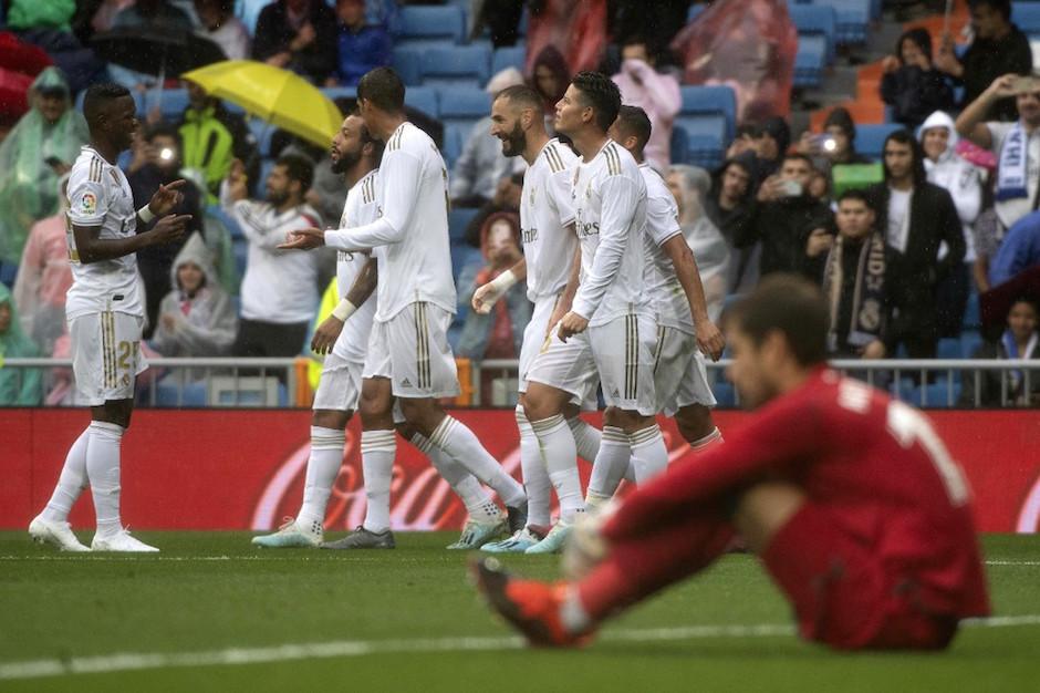 El Real Madrid se quedó con el triunfo ante el Levante. (Foto: AFP)