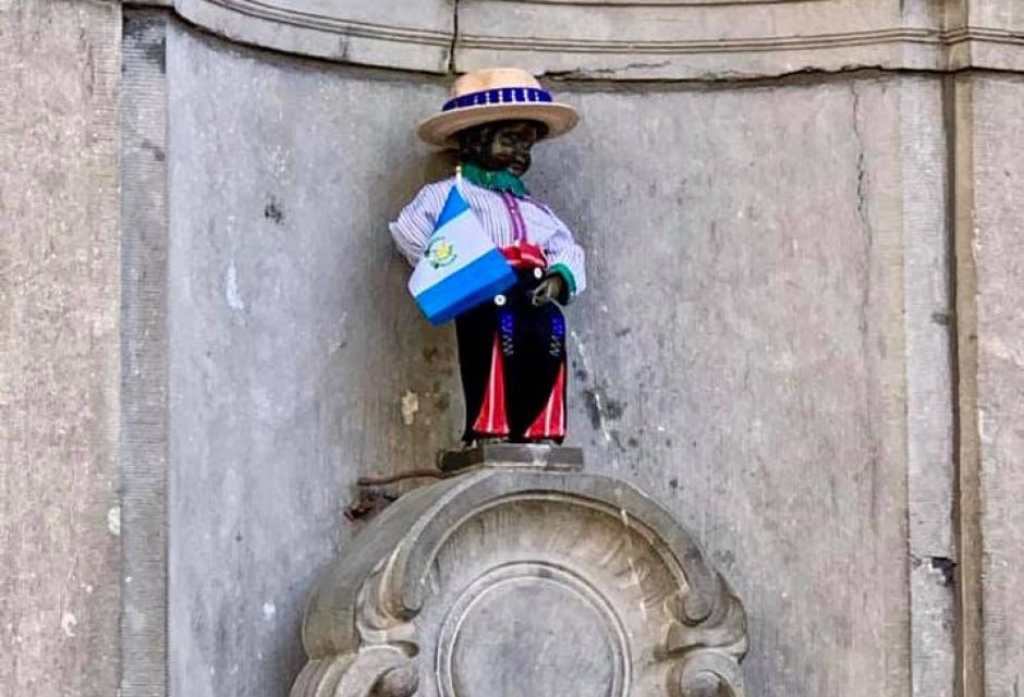 Esta es una de las figuras más representativas de Bélgica. (Foto: Embajada de Guatemala en Bélgica)