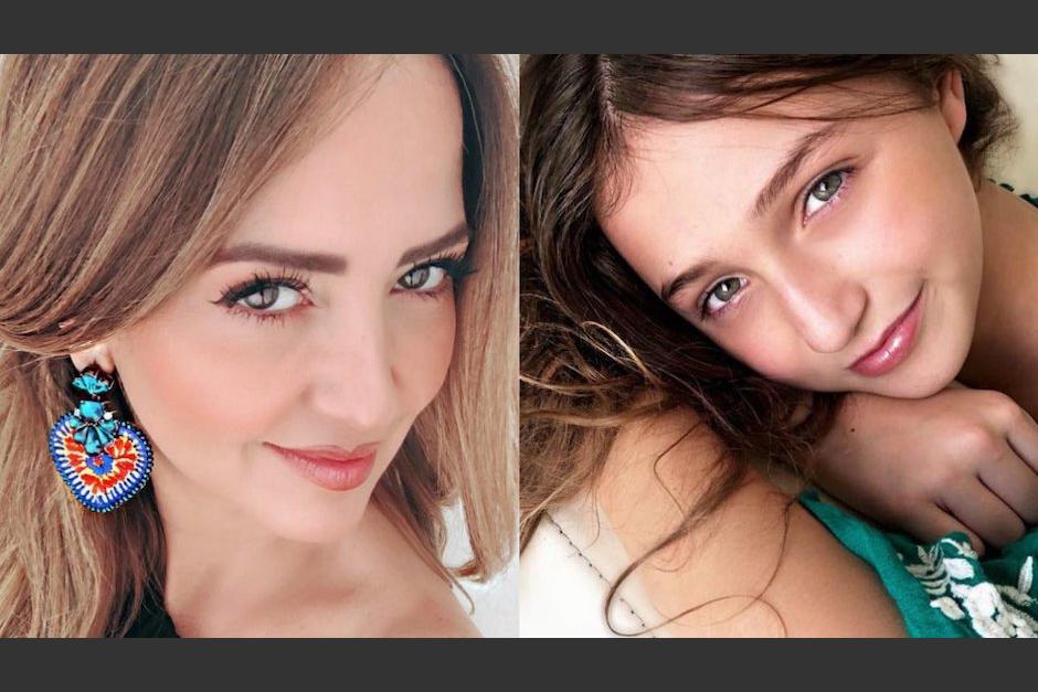 Así lucen ahora las hijas de Erick Rubín y Andrea Legarreta. (Foto: Las Estrellas)