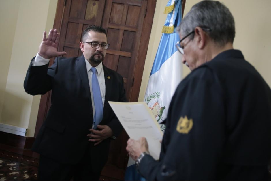 Luis Rodolfo Escobar Ovalle es el nuevo director del Sistema Penitenciario. (Foto: Ministerio de Gobernación)