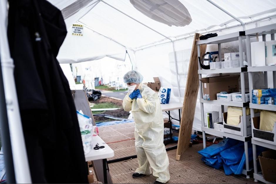Estados Unidos registró casi dos mil muertes relacionadas al coronavirus. (Foto: AFP)&nbsp;