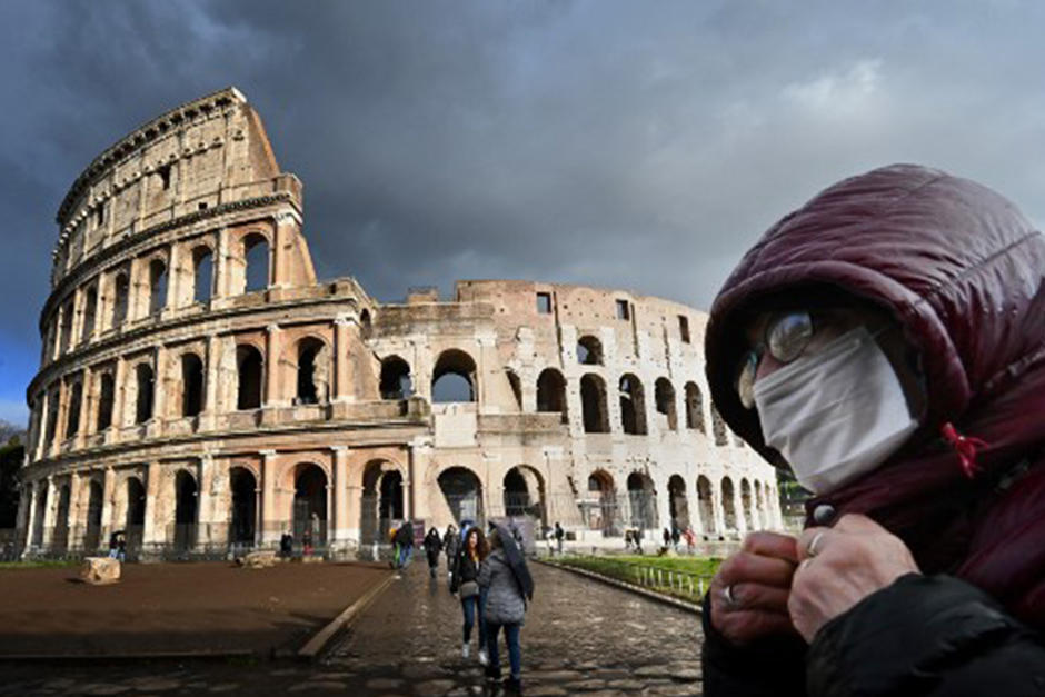 Italia fue el primer país europeo con el que arrasó el coronavirus (Foto: AFP)
