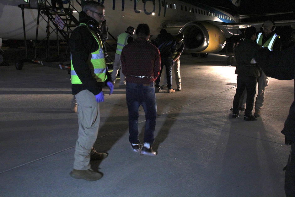 Un vuelo de migrantes deportados traía alrededor 75% contagiados con Covid-19. (Foto: Archivo/Soy502)