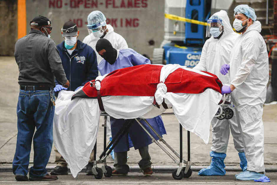 Estados Unidos se acerca a los 40 mil muertos por Coronavirus. (Foto: AFP)