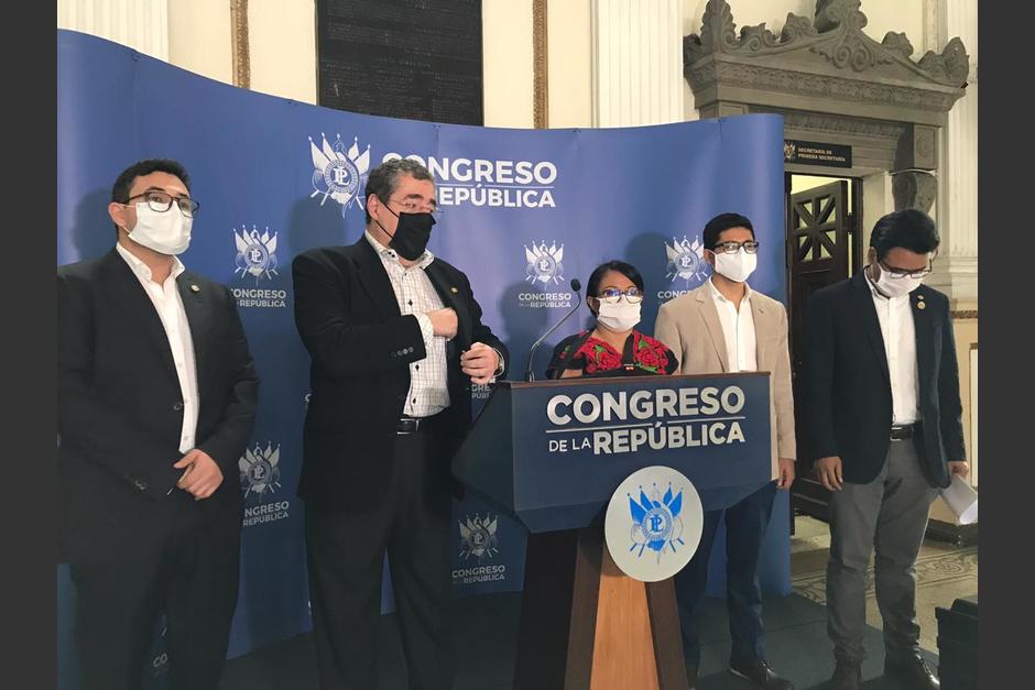 Los diputados de la bancada Semilla consideran que hubo ilegalidades durante la aprobación de la ampliación presupuestaria. (Foto: cortesía José Castro)