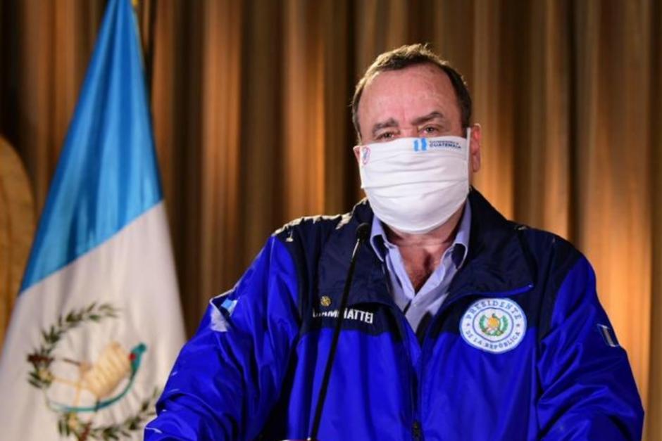 El presidente Alejandro Giammattei declaró Estado de Calamidad el cinco de marzo por la crisis del coronavirus. (Foto: archivo/Soy502)&nbsp;