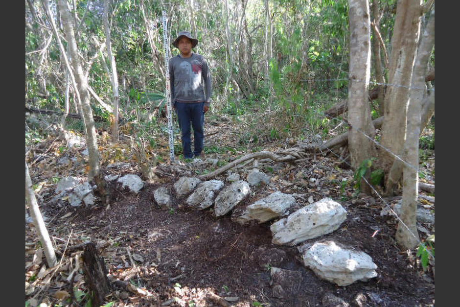 La aldea fue encontrada por pobladores de Mahahual. (Foto: INAH México)