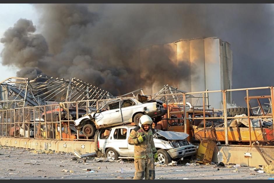 La explosión causó varios heridos y muertos. (Foto: AFP)