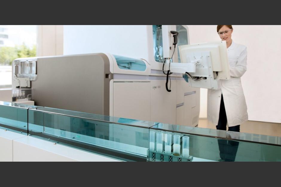 El MSPAS adquirió una máquina de kit de ensayo para la detección de Covid-19 para el Laboratorio Nacional de Salud (Foto: Diagnostic Roche)