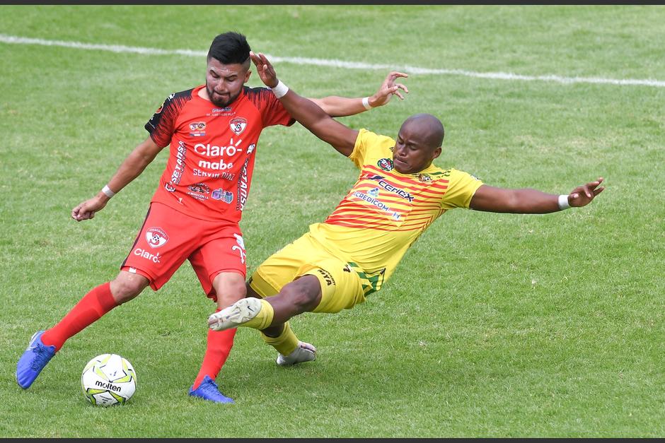 Sacachispas y Marquense disputaron el segundo boleto que otorgaba el ascenso a la Liga Mayor. (Foto: Sergio Muñoz/Nuestro Diario)