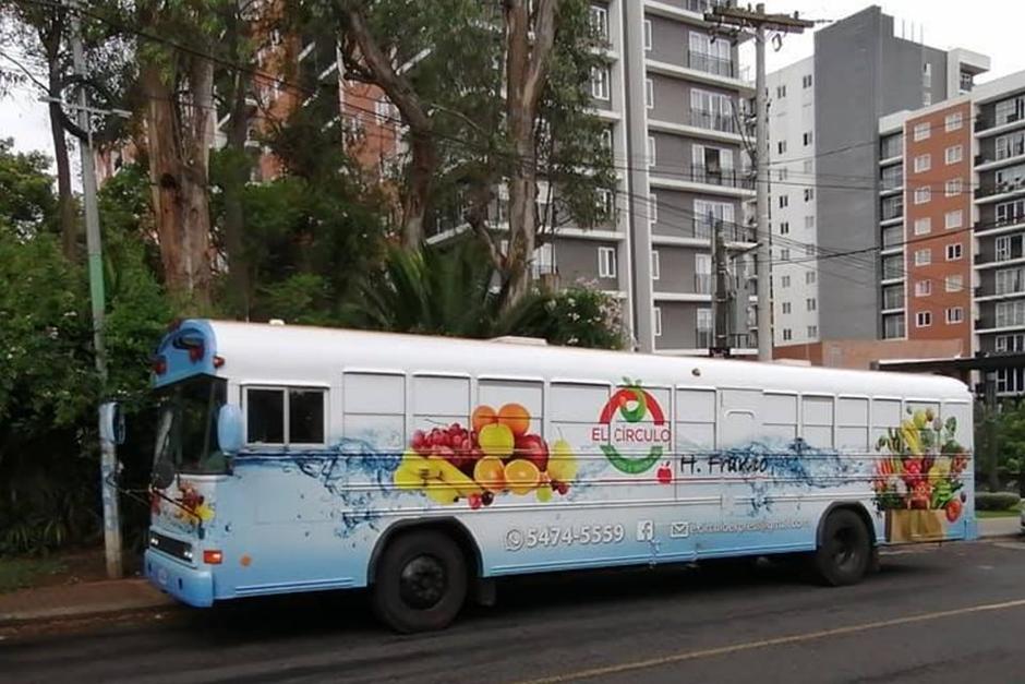 Un bus lleva las verduras a tu casa. (Foto: El círculo Express)