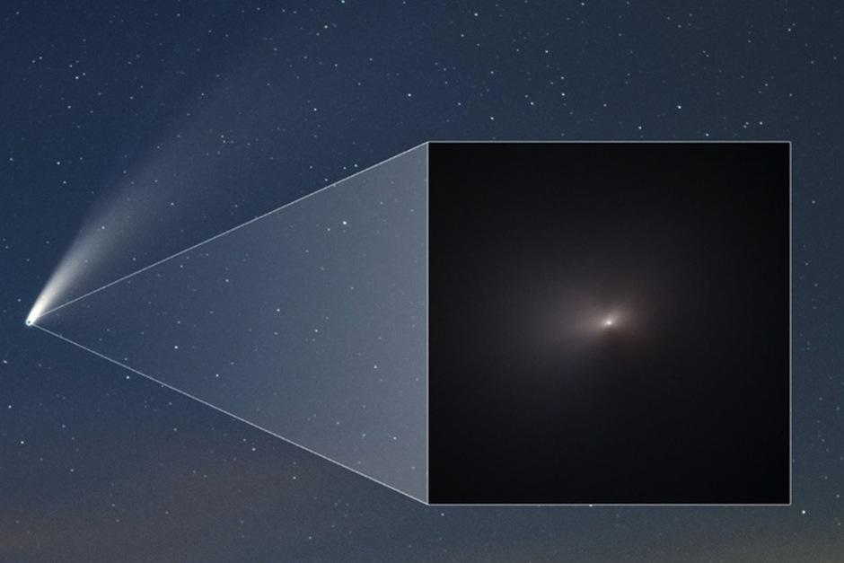 La duración de la vida de un cometase determina por su proximidad al Sol. (Foto: NASA)