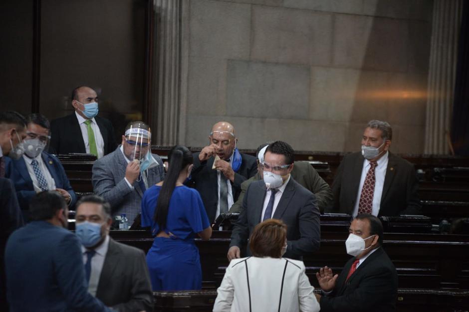 La mayoría de diputados votó a favor de ratificar el estado de calamidad. (Foto: Wilder López/Soy502)