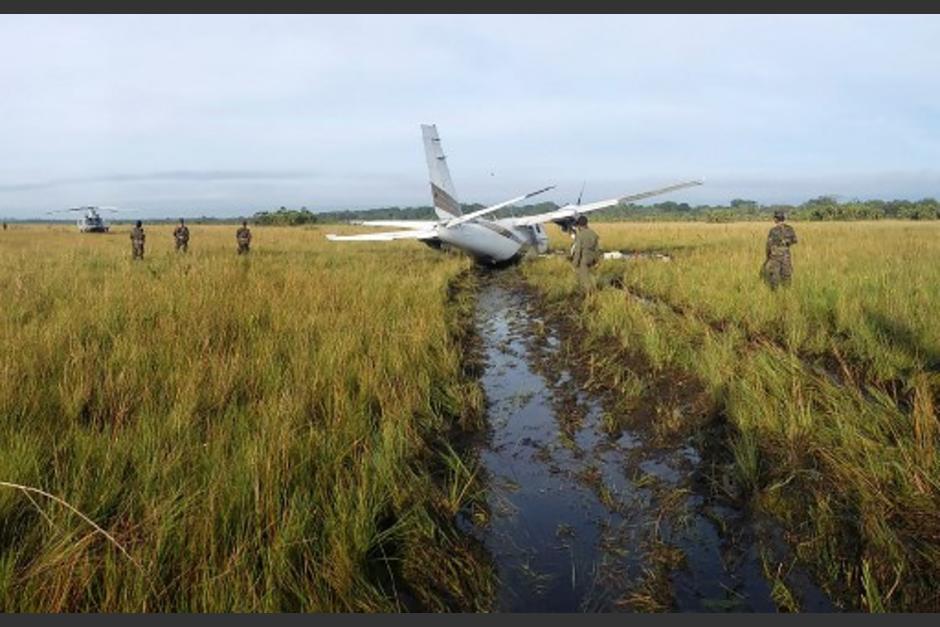 Varias avionetas han sido identificadas por las autoridades, principalmente en áreas de Petén. (Foto: AFP)