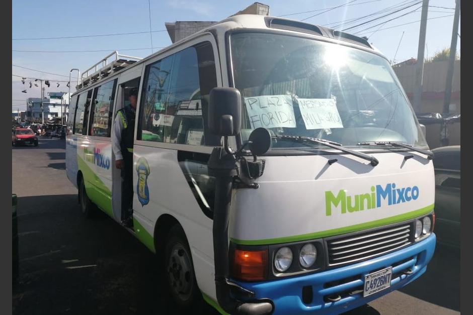 Los microbuses reanudarían sus servicios entre el martes y miércoles de esta semana. (Foto con fines ilustrativos: Archivo/Soy502)