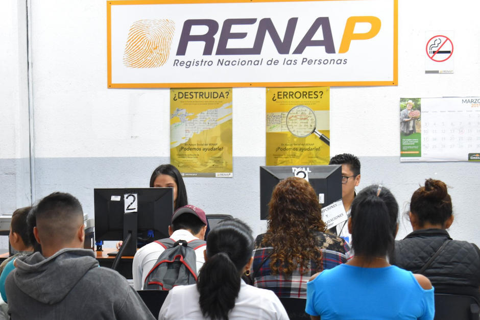 Las oficinas de Renap estarán cerradas estos días por asueto con motivo de las fiestas. (Foto: Renap)