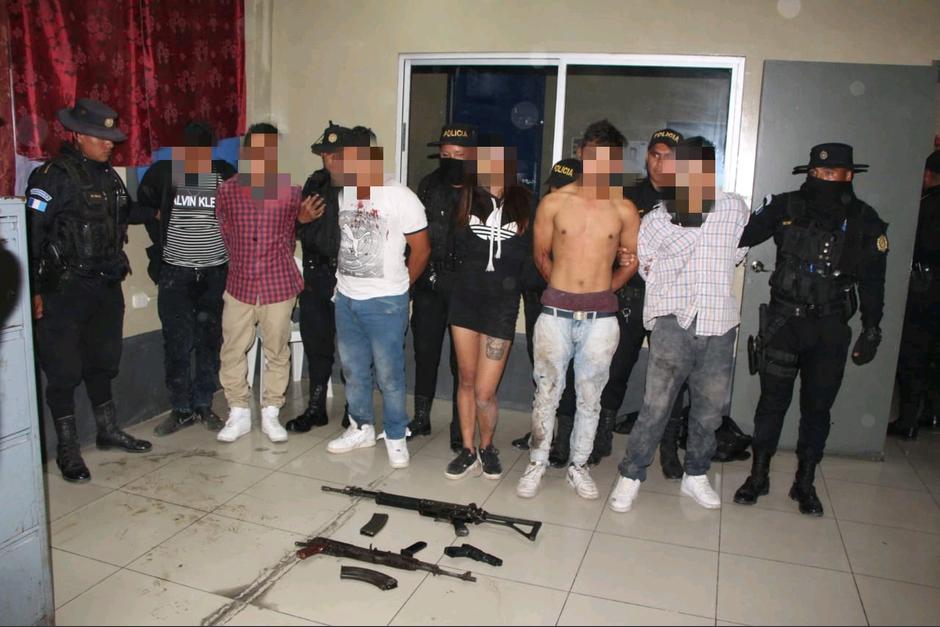 Pandilleros pretendían atacar una discoteca en Jalapa, pero su plan fue frustrado. (Foto: PNC)