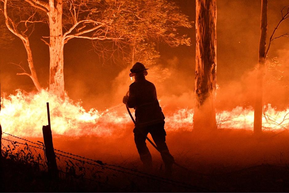 En Australia la época de incendios inició a principios de septiembre. (Foto: AFP)&nbsp;