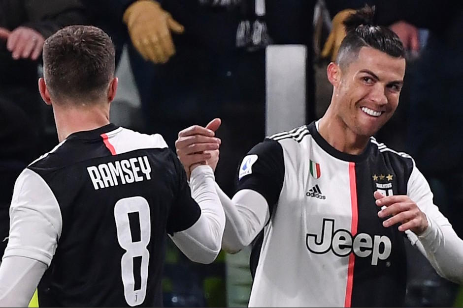 Cristiano Ronaldo volvió a marcar en un partido de la Juventus. (Foto: AFP)