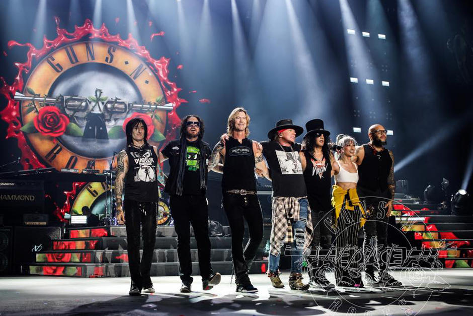 La mítica banda de rock podría incluir a Guatemala en su gira para este 2020. (Foto: Facebook/Guns N` Roses)&nbsp;