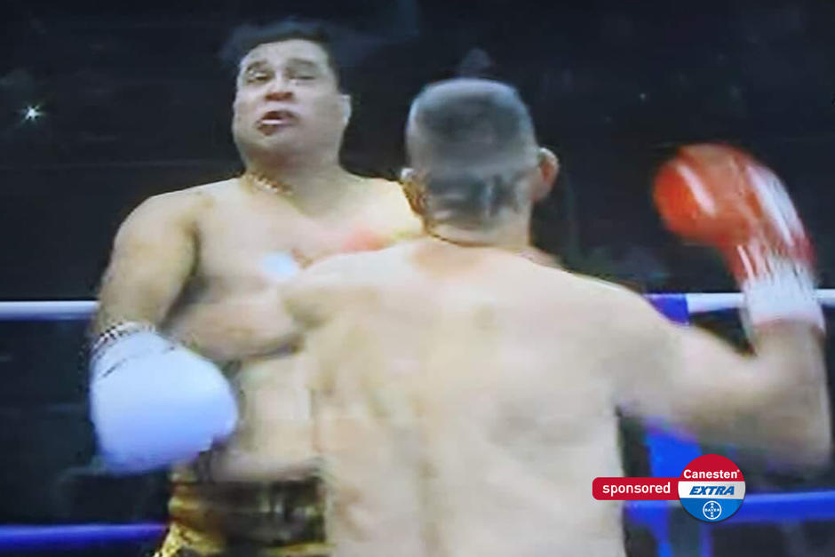 El alcalde de Mixco se disculpa por no haber dado lo mejor en el ring. (Foto: captura de video)