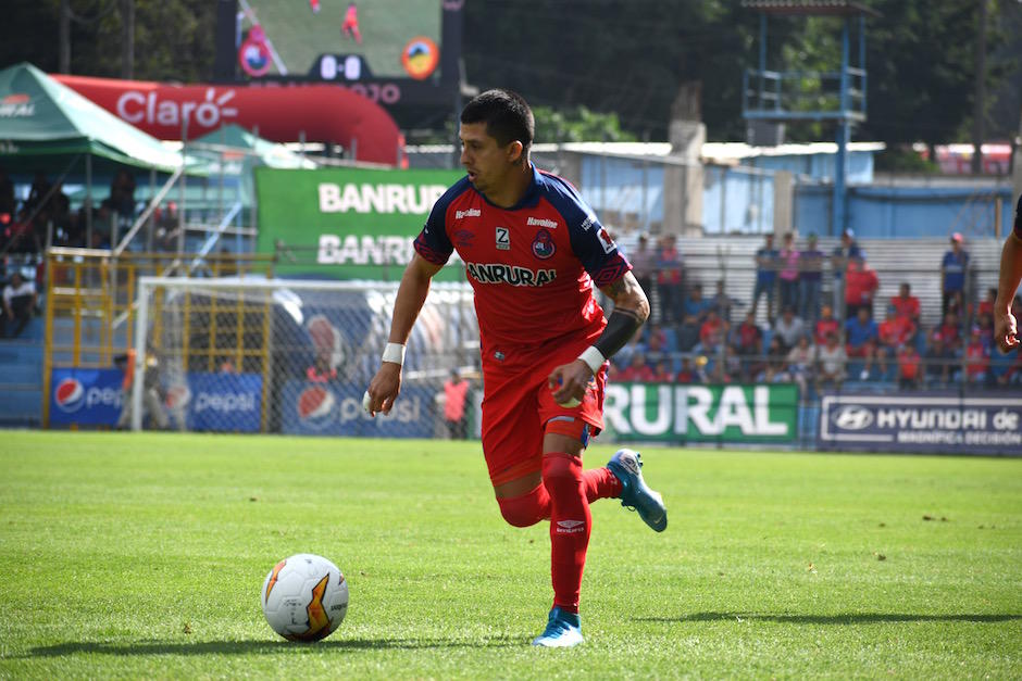 Alejandro Díaz hizo un gol en la victoria de Municipal ante Siquinalá. (Foto: Rudy Martínez/Soy502)