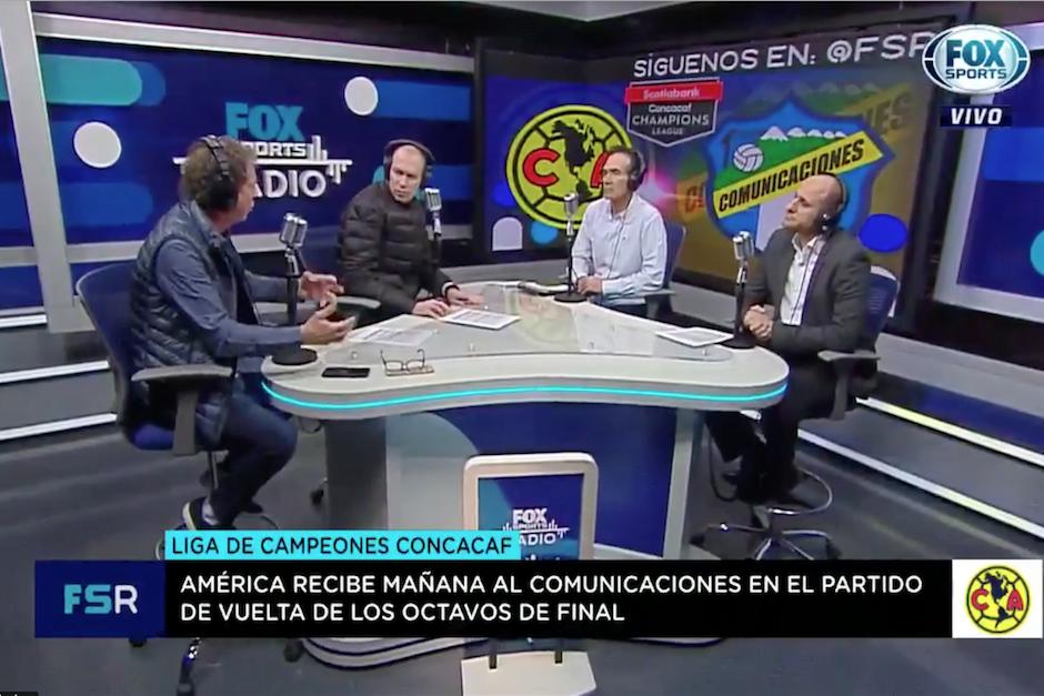 Daniel el "Ruso"&nbsp; Brailovsky, pidió a sus compañeros de Fox Sport Radio&nbsp; México respeto para Comunicaciones y sus jugadores en su visita al América en el estadio Azteca. (Foto: Captura de video)