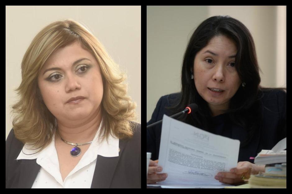 La magistrada Beyla Estrada se excusó para no ser la jueza pesquisidora del antejuicio contra la jueza Erika Aifán. (Fotos: archivo/Soy502)&nbsp;