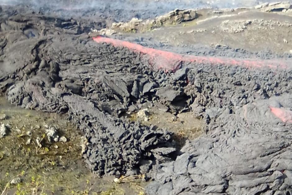 El volcán Pacaya continúa con actividad. (Foto: Alex Pineda)