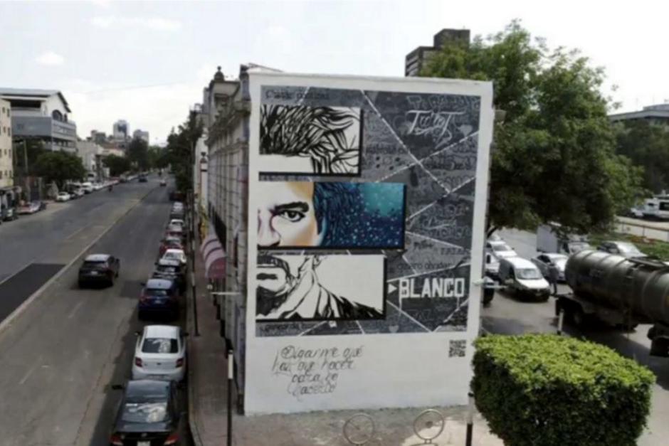 Realizan mural de Ricardo Arjona en México. (Foto: Captura de pantalla)