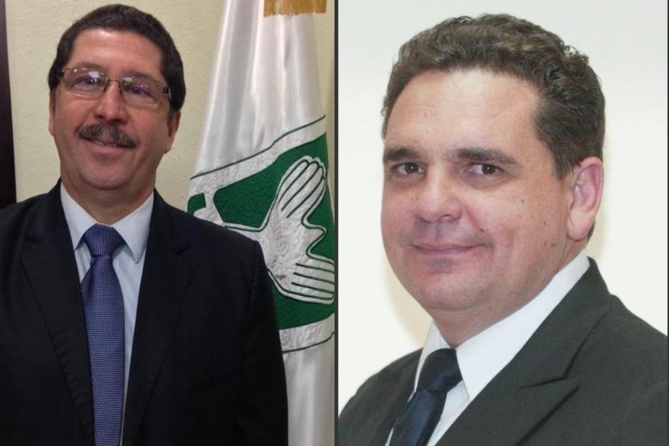 El diputado de la UNE Santiago Nájera y el diputado Boris España del partido Todos siguen con inmunidad. (Fotos: archivo/Soy502)&nbsp;