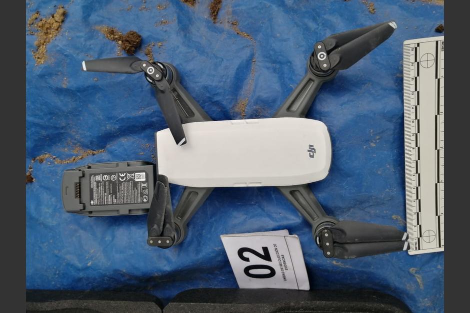 Localizan en Nahualá, Sololá un dron que supuestamente servía para vigilar otras aldeas. (Foto: PNC)