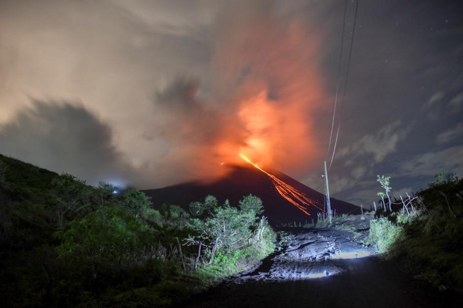 Las impresionantes fotos del Volcán de Pacaya