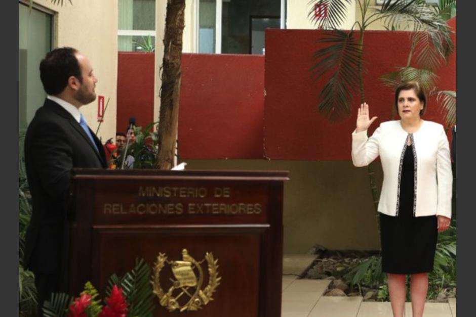 La viceministra de Relaciones Exteriores, Ava Arévalo, dio positivo para Covid-19. (Foto: Archivo/Soy502)