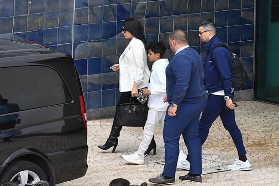 Cristiano Ronaldo y su familia se aislan del coronavirus en Portugal. (Foto: AFP)