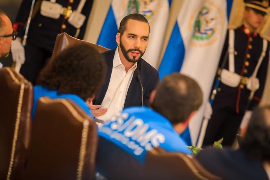 Nayib Bukele declara cuarentena en el Salvador como una medida para prevenir el ingreso de Covid19. (Foto: Casa Presidencial)