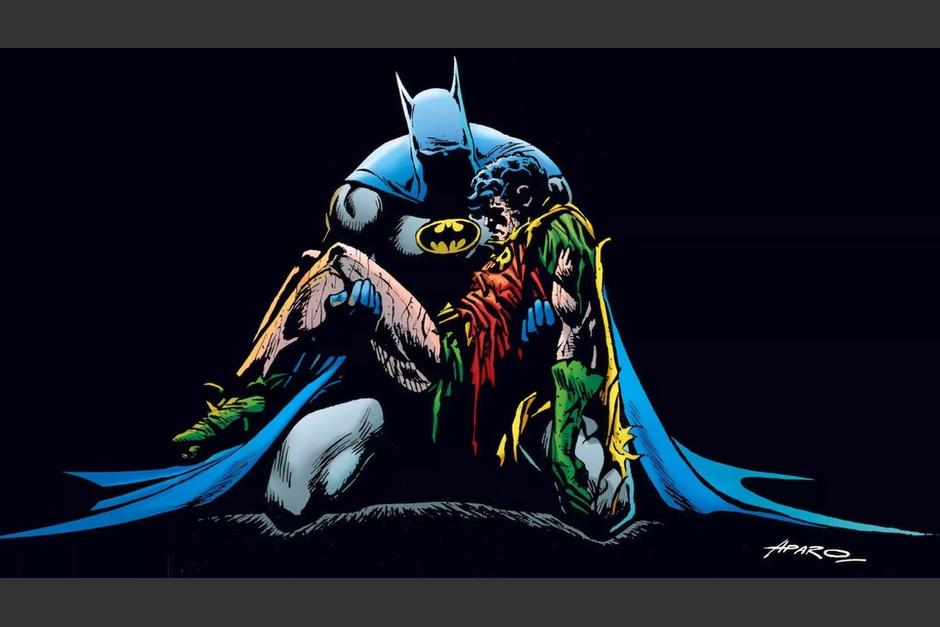 A finales de los años 80 DC Comics publicó la muerte de Robin, pero en ello había un final oculto. (Ilustración Jim Aparo/DC Comics)&nbsp;