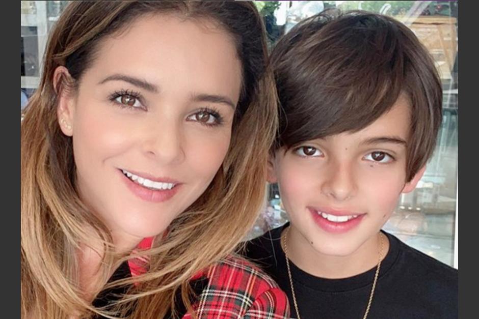 La actriz mexicana está angustiada por su hijo. (Foto: Instagram)&nbsp;