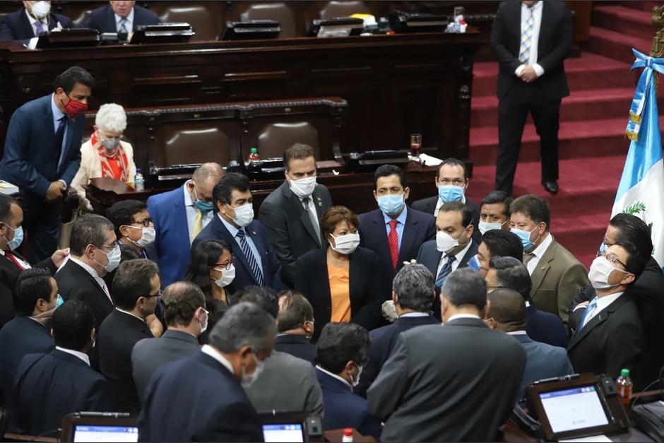 La mayoría de diputados apoyó la ratificación del estado de calamidad. (Foto: Congreso)