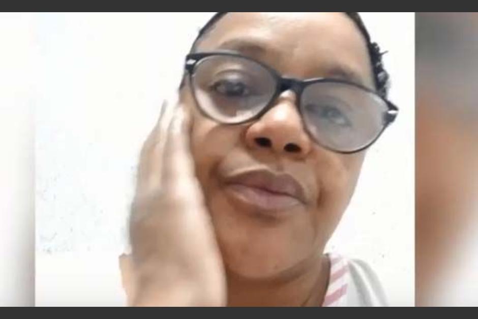 La mujer compartió un video con el objetivo de recibir la prueba del coronavirus, pero nunca tuvo respuesta de las autoridades. (Captura Video)