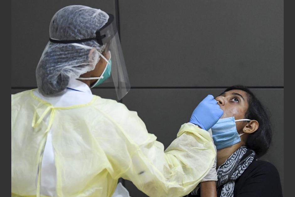 Los tests fueron donados al Ministerio de Salud para realizar más pruebas todos los días. (Foto: AFP)&nbsp;