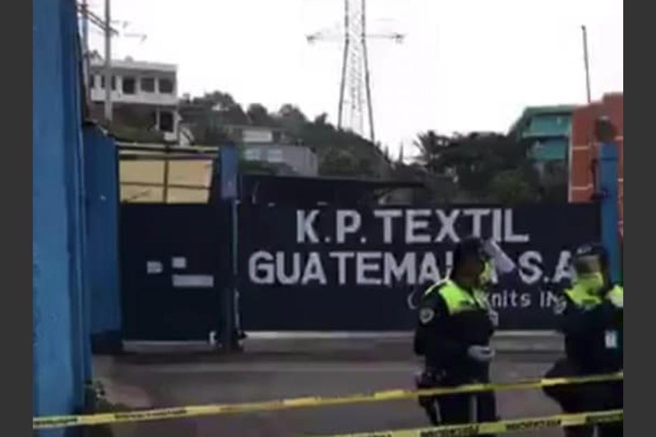 La maquila KP Textil se vio obligada a cerrar debido a un brote de Covid-19. (Foto: Noticias Villa Nueva)
